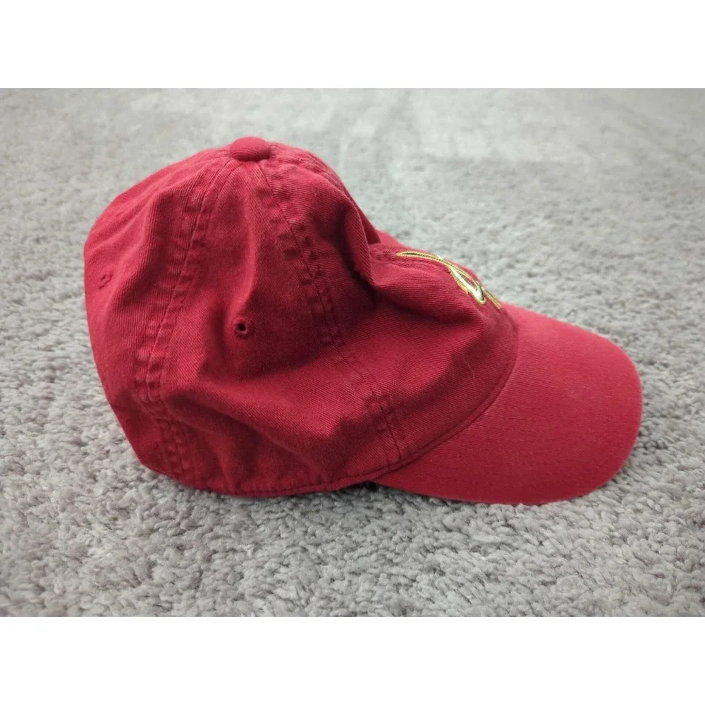 Cleveland‎ Cavaliers Hat Cap Mens OSFA NBA Adidas Red Fitted Stretch
